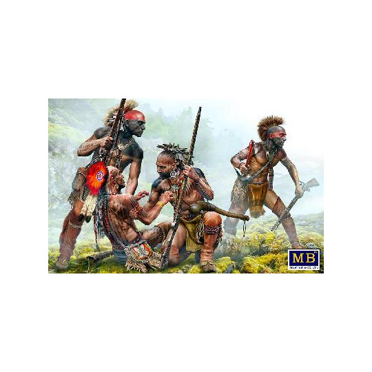 Cercle défensif Indian wars Série kit N°1 1/35 MasterBox