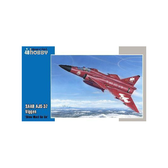 SAAB AJS - 37 VIGGEN "SHOW MUST GO ON" 1/48 SPECIAL HOBBY